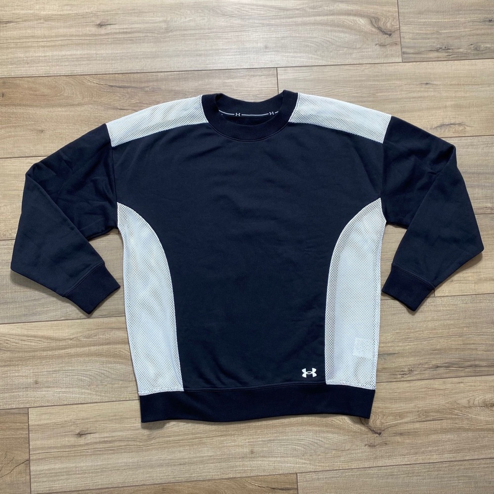 Under Armour Women's Volleyball Oversized Pullover Size Medium‎ Black 1367715